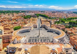 Puzzle Castorland 500 de piese – vedere spre Vatican
