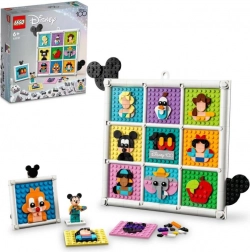 LEGO Disney – 100 de ani de animații iconice colaj de perete set