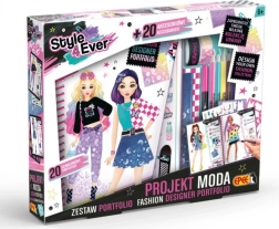 Proiect de modă Portofoliu Set creativ