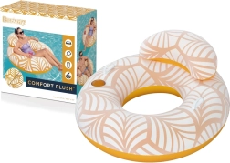 Colac gonflabil cu spătar 118 cm – portocaliu Comfort Plush