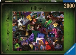 Puzzle 2D 2000 piese Villainous. Toți răufăcătorii