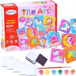 Set creativ de pictură magneți Ziua Culorii