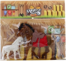Set căluți plastic și catifea