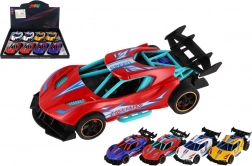 Mașinuță sport metalică 14 cm cu recul