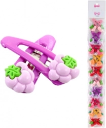 Agrafe de păr cu motiv fructe, 2 bucăți