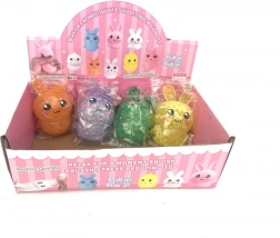 jucărie amuzantă de strâns iepure antistres 10×7 cm