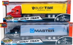 Camion metalic mega truck cu semiremorcă