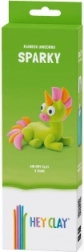 Plastilină unicornul Sparky 3-pack Hey Clay