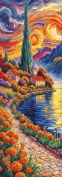 Puzzle panoramic Spre chiparoși 1000 piese ART PUZZLE