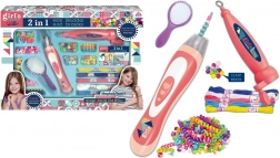 Set de mărgele pentru împletit în păr