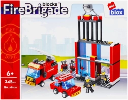 Set de construcție stație de pompieri 252 piese