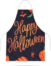 Șorț de bucătărie de Halloween din pânză impermeabilă
