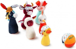 Lilliputiens popice moi fermă cu clopoțel 12 m+