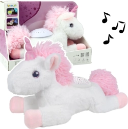 Unicorn adormit cu proiector și melodii
