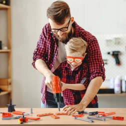 woopie geantă mobilă de unelte 2în1 pentru atelier, 65 de piese