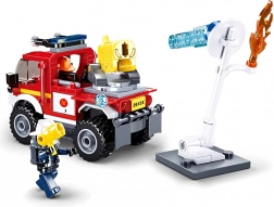 Sluban pompieri vehicul de teren cu tun de apă