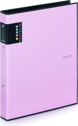 Biblioraft A4 PASTELINI mov, cu 2 inele, laminat