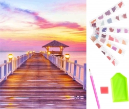 Set de pictură cu diamante mozaic Molo 5D