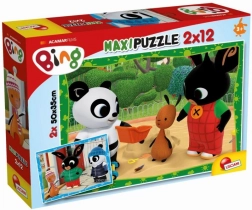 Puzzle maxi Bing 2 x 12 piese