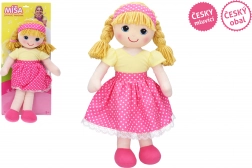 Păpușa de cârpă cântătoare Míša Růžičková 55 cm