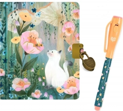 Jurnal secret cu stilou magic Djeco - Kendra