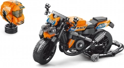 Set de construcție motocicletă cu cască 17 cm