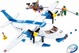 Hidroavionul de poliție Sluban cu hoți set de construcție