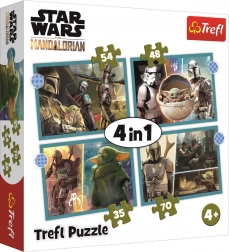 Puzzle 4în1 STAR WARS: THE MANDALORIAN