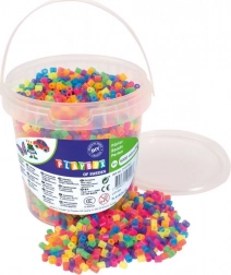 PLAYBOX Mărgele termoadezive în găleată - neon 5000 buc