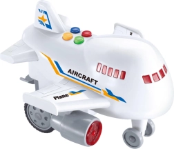 Avion cu mecanism de inerție și efecte 14 cm