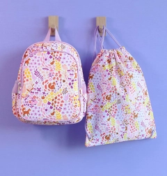 Săculeț sport pentru copii Grădină înflorită – A Little Lovely Company