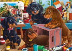 Puzzle teckeli 300 XL piese DINO