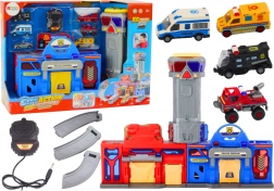 Stație de pompieri și poliție cu vehicule - City Action