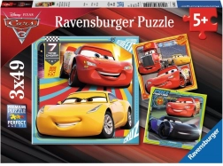Ravensburger puzzle Cars 3 la curse 3×49 piese