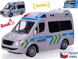 Mașină de poliție CZ 1:20 cu lumini și sunete