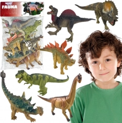 Set Woopie figurine dinozauri 6 buc T‑Rex