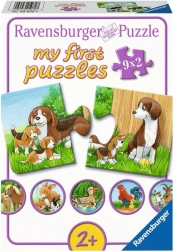 RAVENSBURGER Primul meu puzzle Familii de animale 9x2 piese