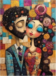 Puzzle Dragoste nevinovată 1000 de piese ANATOLIAN