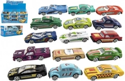 Mașină de curse din metal 6 cm în cutie