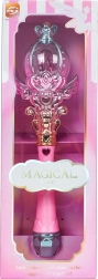 Baghetă magică luminoasă cu sunete pentru copii