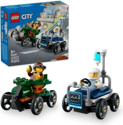 lego city set de curse: avion vs. targă de spital