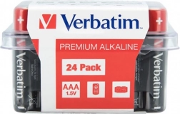 baterii alcaline AAA 1,5 V 24 bucăți VERBATIM