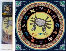 Norimpex pictură cu diamante 7D Semn zodiacal Rac 30x30 cm