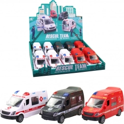 Vehicule de salvare cu mecanism inerțial