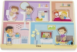 Puzzle sonor din lemn – activități