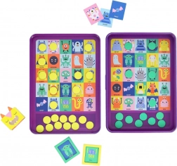 Petit Collage joc magnetic de călătorie ghicește cine sunt – monstruleți