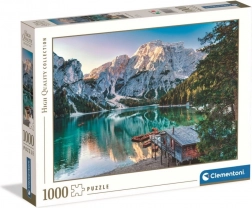 Puzzle Clementoni High Quality – Lacul Braies de smarald 1000 piese