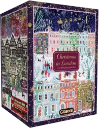 Puzzle GIBSONS Crăciun la Londra 3×500 piese