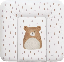Ceba Baby saltea moale de schimbat pe comodă Basic Bear Buddy 75 × 72 cm