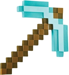 Târnăcop de diamant MINECRAFT 41 cm – accesoriu pentru costum DISGUISE